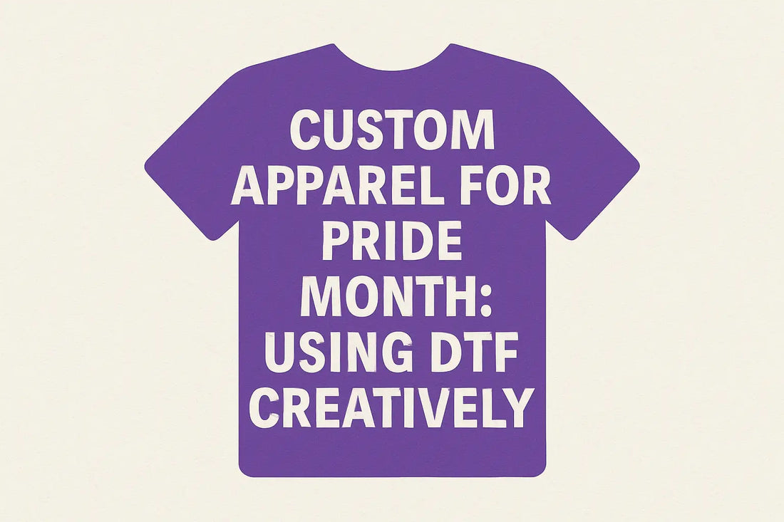 Custom Apparel for Pride Month: Using DTF Creatively