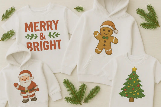 Best-Selling Christmas DTF Transfer Designs for T-Shirts & Hoodies
