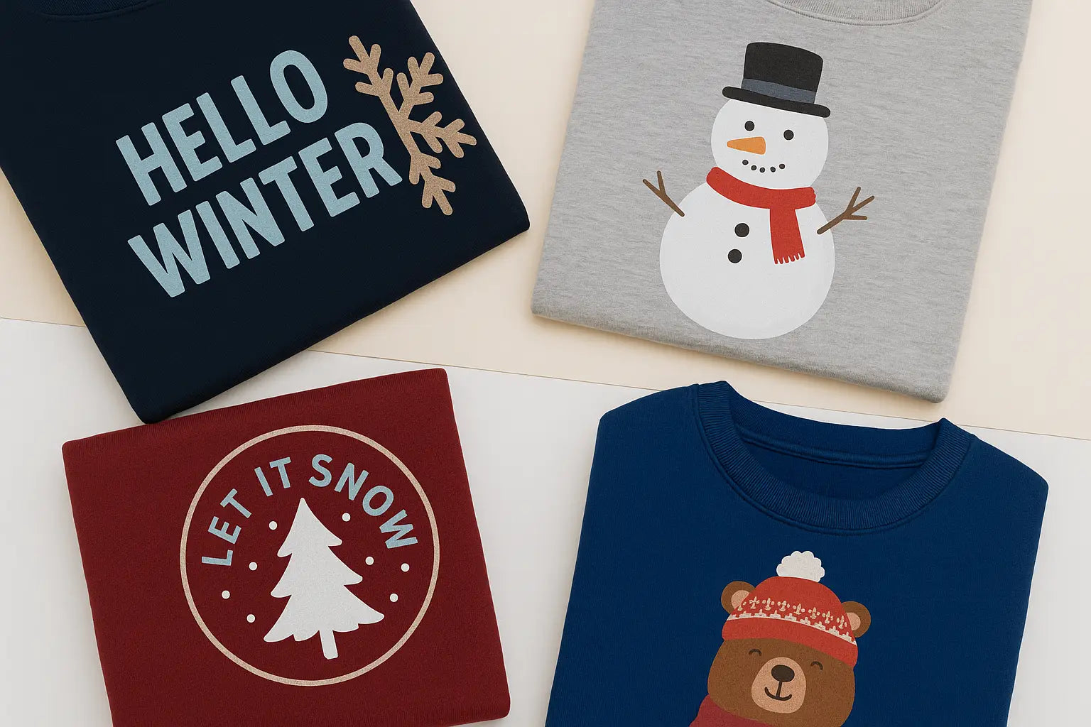Best Selling Winter DTF Designs for Apparel