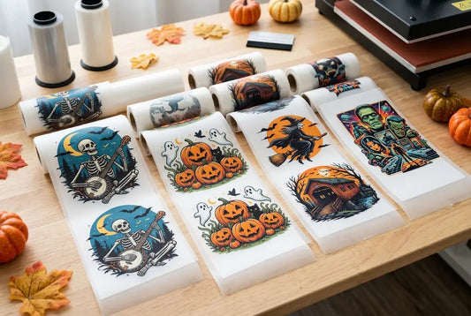 Best Halloween DTF Transfers for Custom T-Shirts in 2026 by DTF Gang Roll