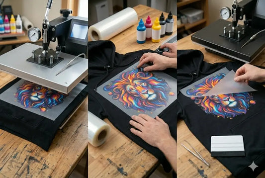 Best Heat Press Settings for DTF Transfers