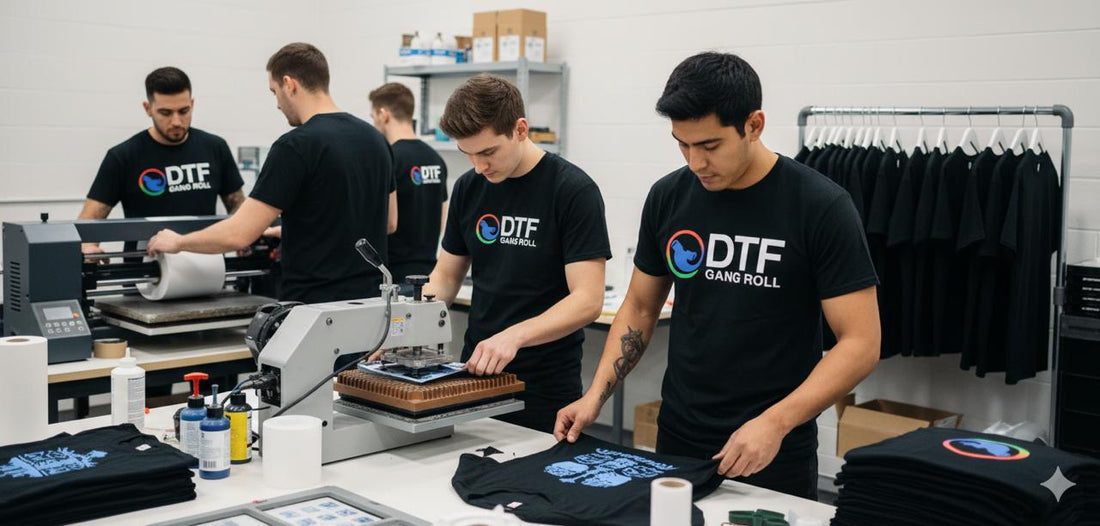 Custom New Year DTF Transfers for Clothing Brands & Print Shops