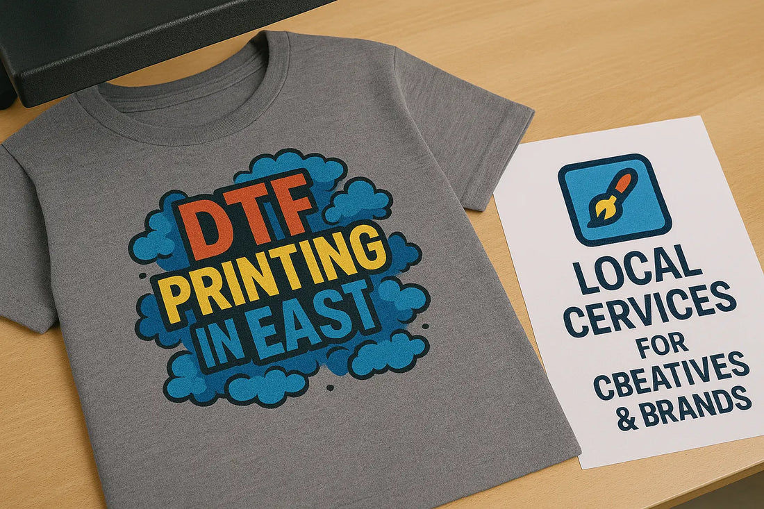 DTF Printing in East: Local Services for Creatives & Brands