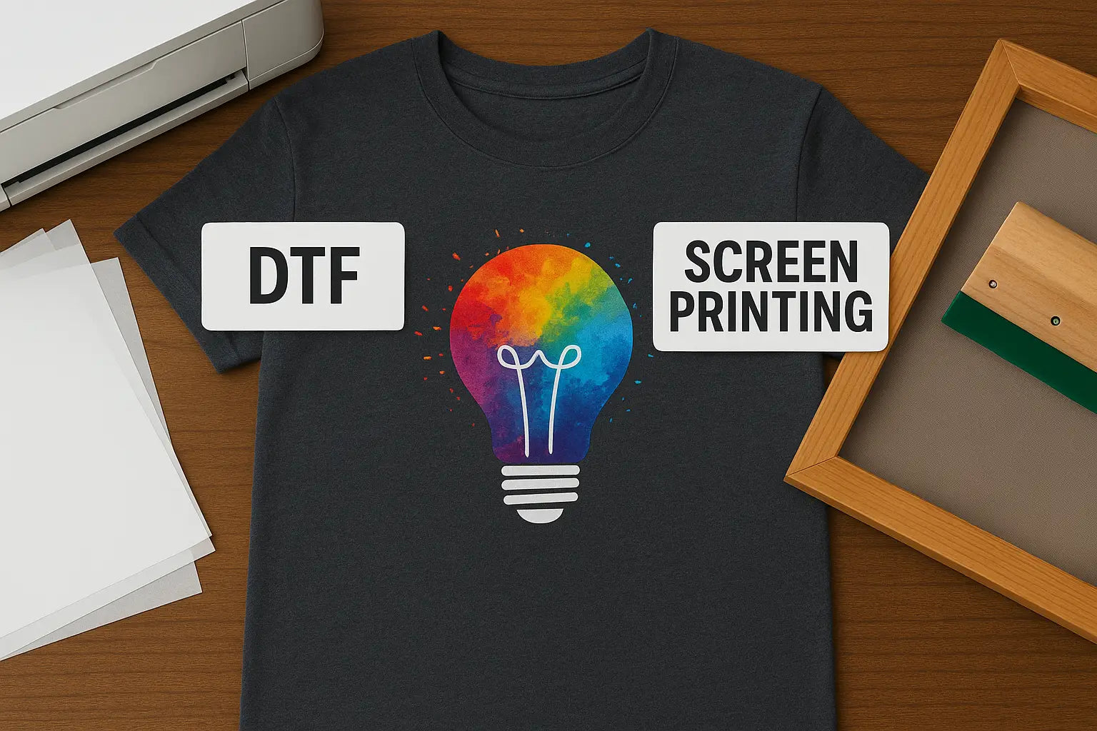 DTF vs. Screen Printing: Best Pick for Creatives