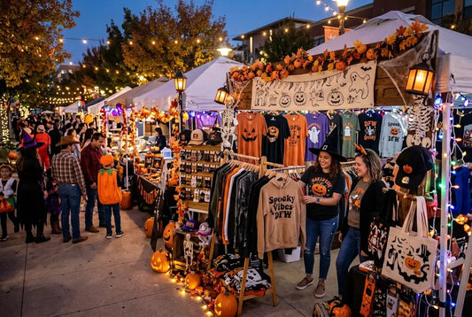 Halloween Apparel Ideas for Pop Up Shops and Local Vendors in Arlington and DFW