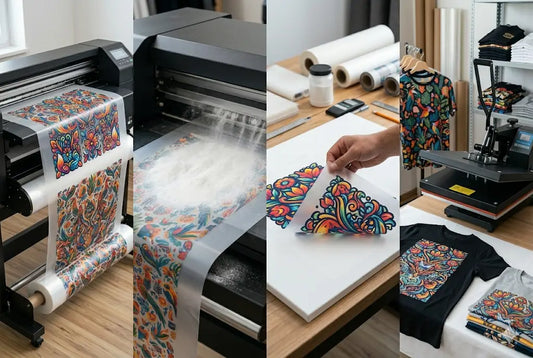 How Do DTF Transfers Work?  Step-by-Step Process