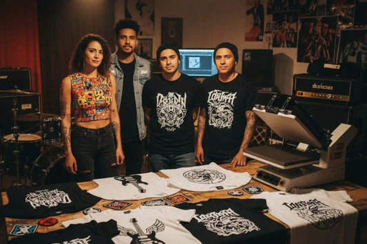 How Local Musicians and Bands Use DTF for Custom Merch