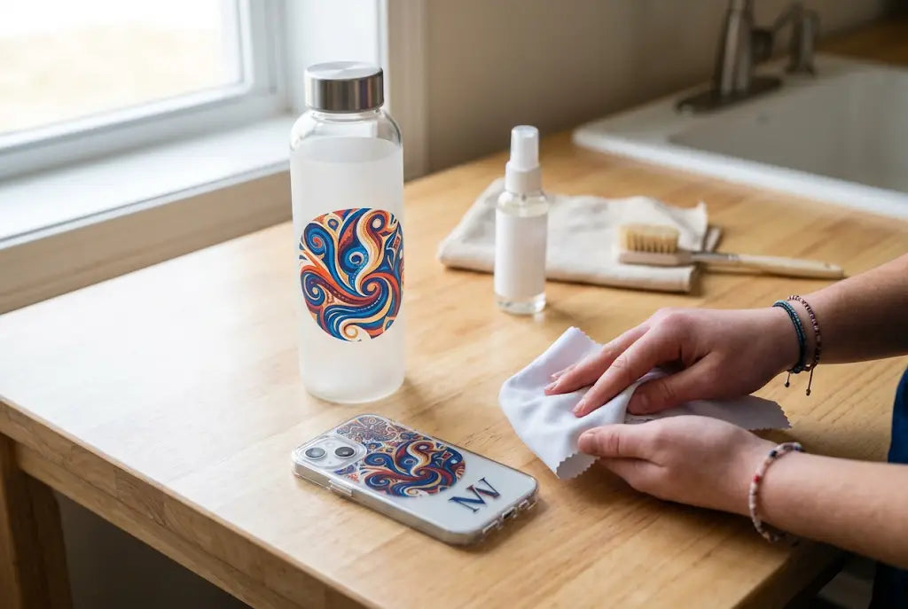 How to Clean and Care for Products With UV DTF Transfers