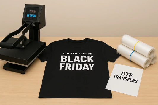 How to Create Limited Edition Black Friday Shirts with DTF Transfers