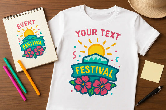How to Design the Perfect Custom Shirt for Events and Festivals
