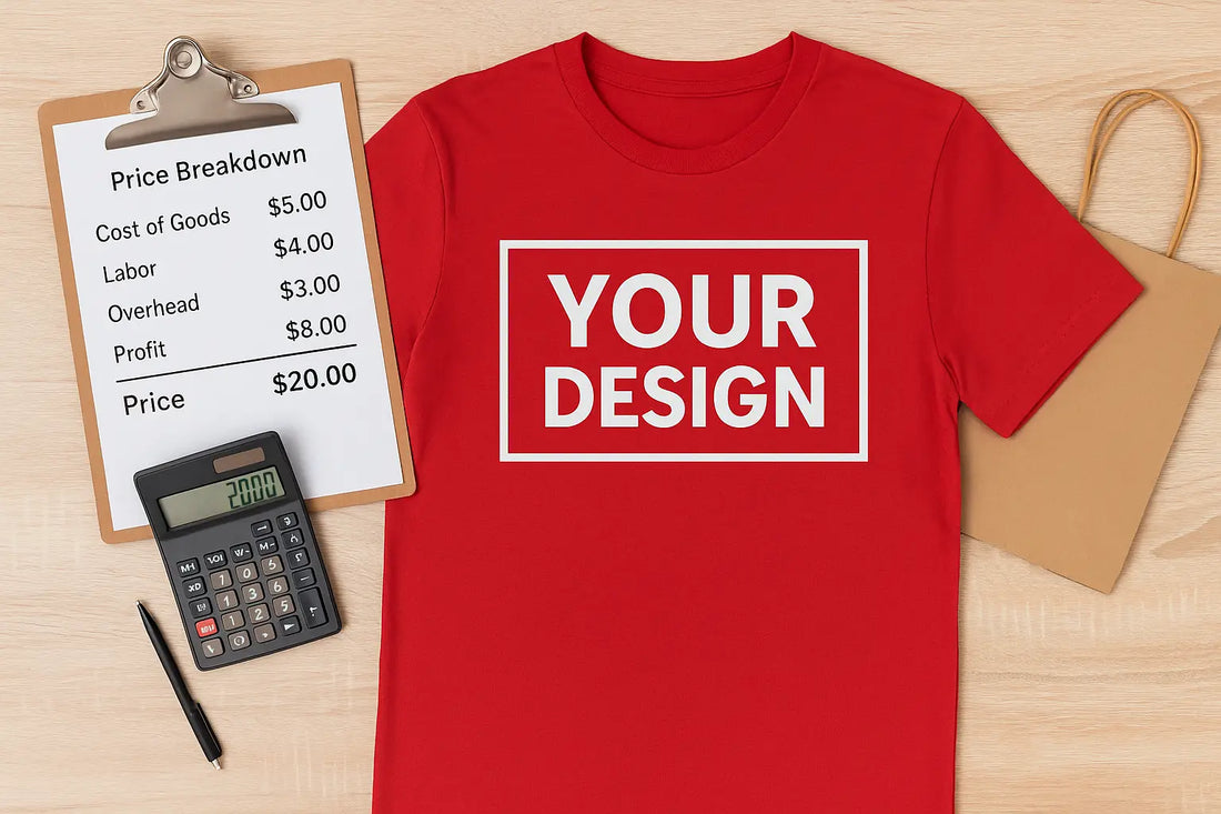 How to Price Your Custom DTF Apparel for Profit