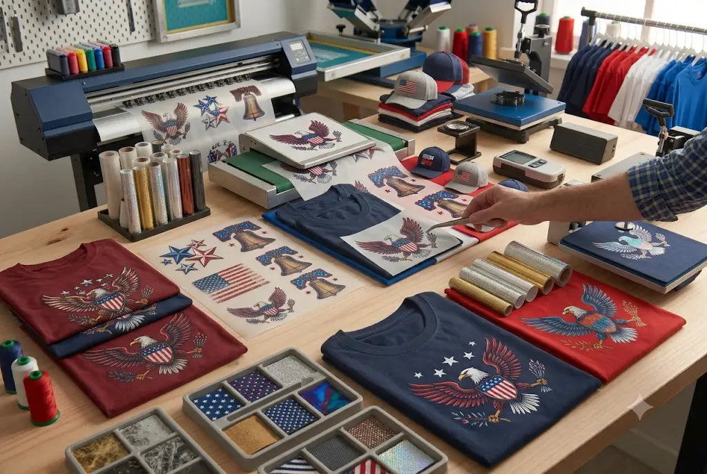 Patriotic Shirt Printing Guide for Independence Day Events