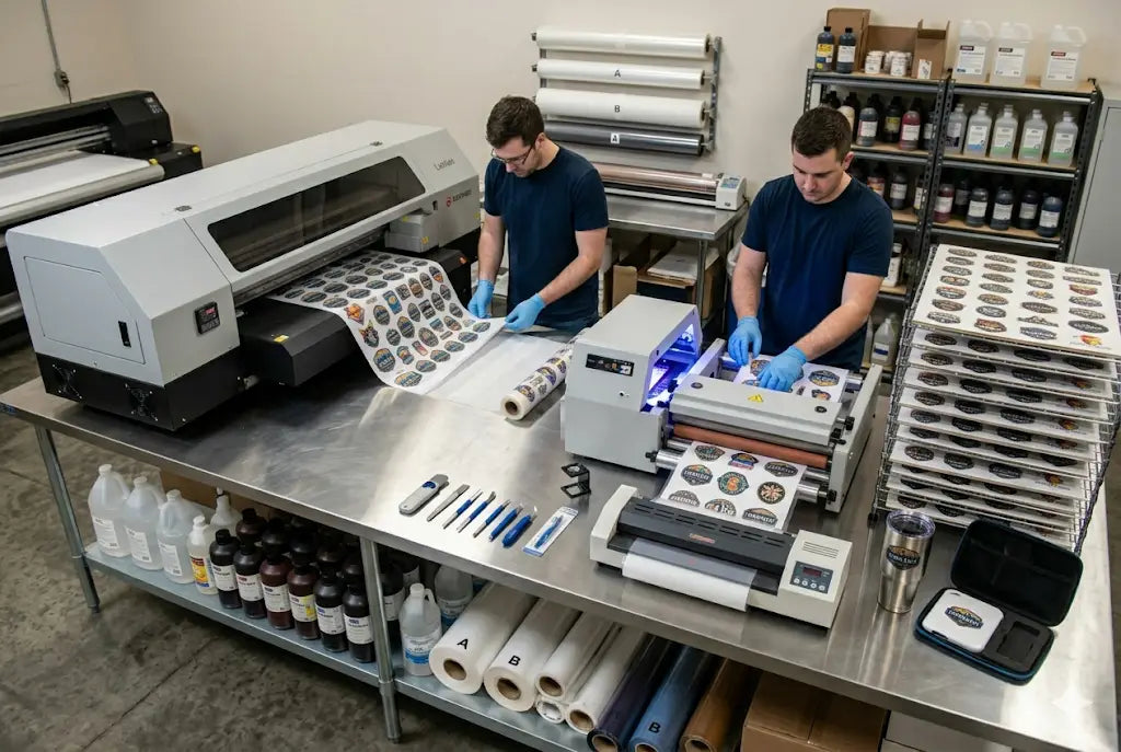 Step-by-Step Guide to Starting a UV DTF Sticker Business