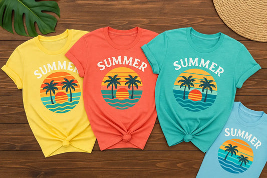 Summer DTF T-Shirt Color Trends