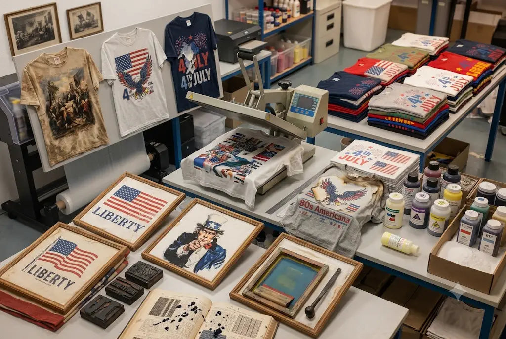 The history of 4th of July t-shirt designs