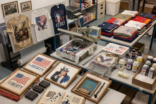 The history of 4th of July t-shirt designs