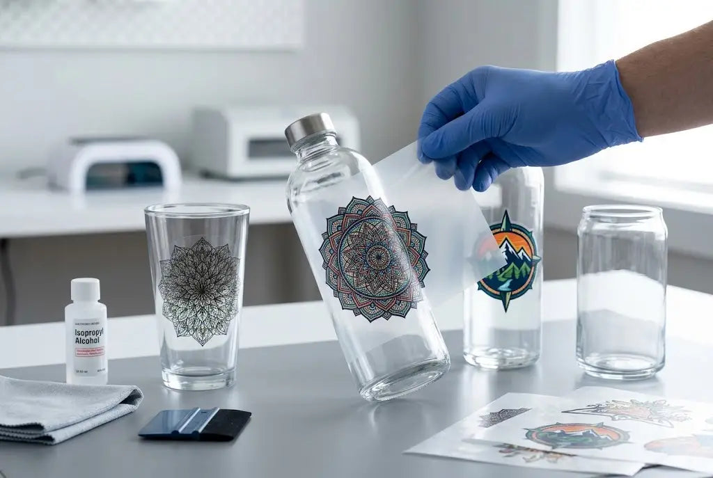 UV DTF Transfers on Glass – Simple Tips for Better Adhesion and Durability