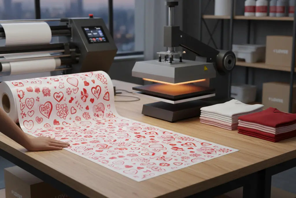 Valentine’s Day DTF Transfers: Complete Guide for Apparel Businesses
