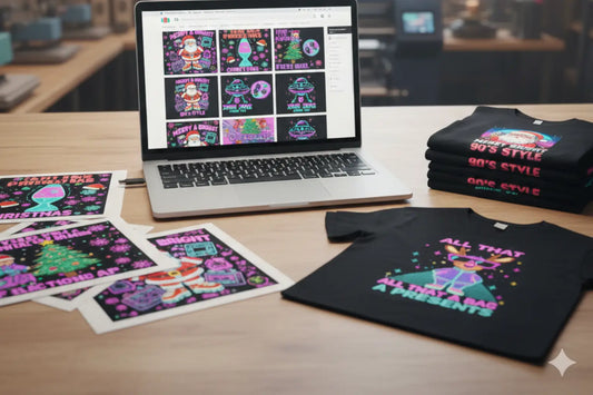 Where to Buy High-Quality Christmas DTF Transfers Online