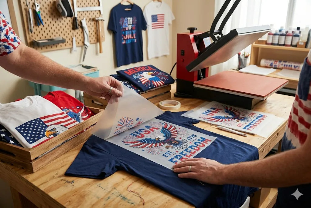 Why DTF Transfers Are Great for 4th of July Shirts