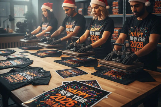 Why New Year DTF Transfers Are Essential for Holiday Apparel Drops