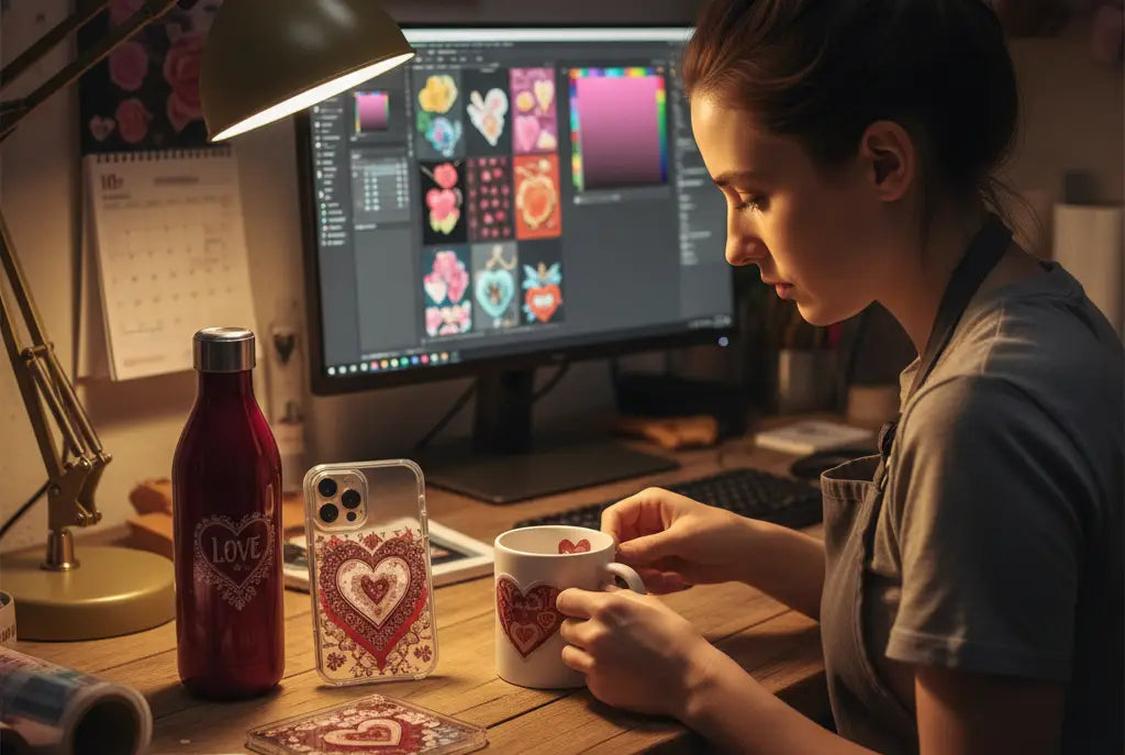 Why UV DTF Transfers Are Ideal for Valentine’s Day Personalized Gifts