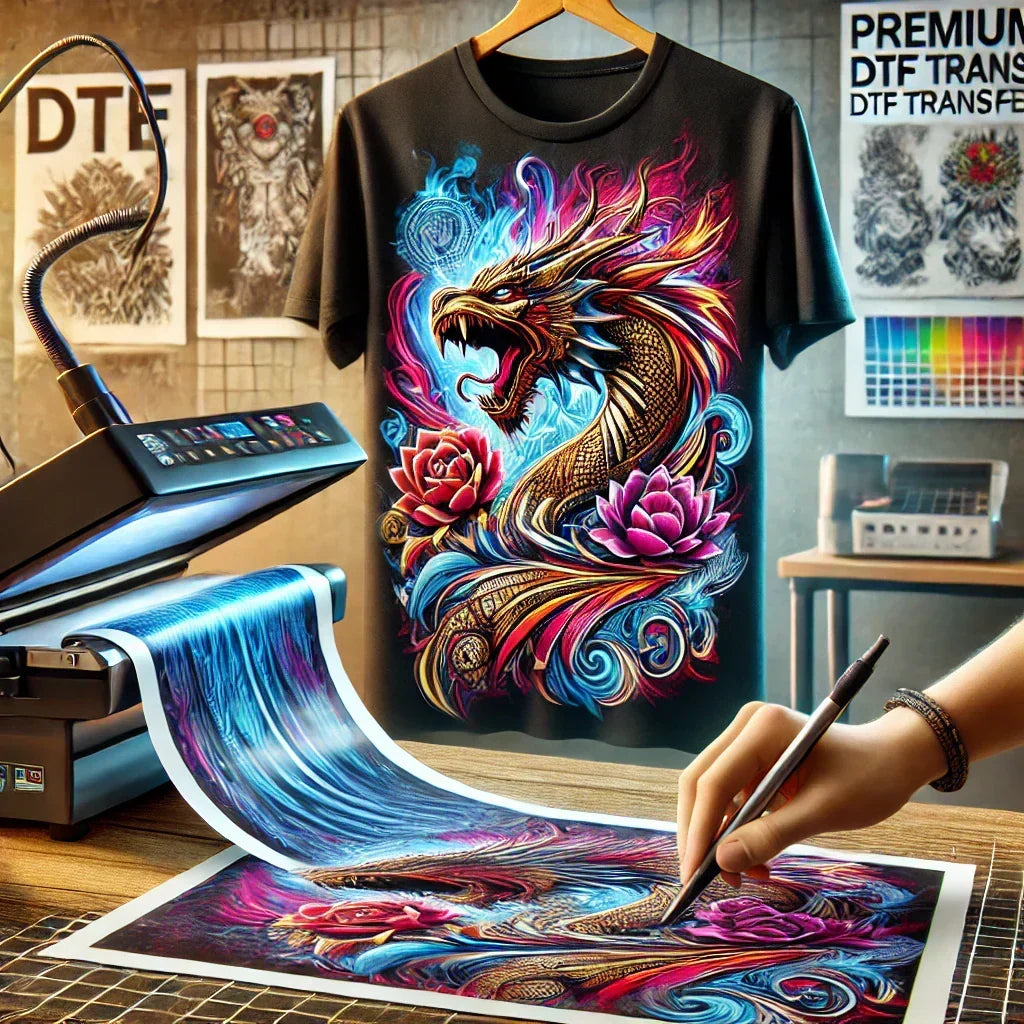 Dtf Graphics Boost Your Brand: Transform Your Designs with Premium DTF Transfer She
