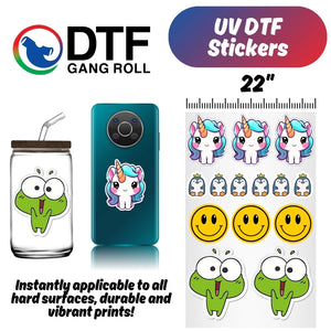 Upload Your UV DTF Sticker Gang Roll