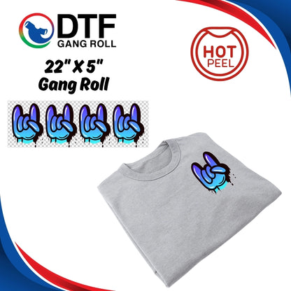 DTF Gang Roll - Upload a Print Ready File